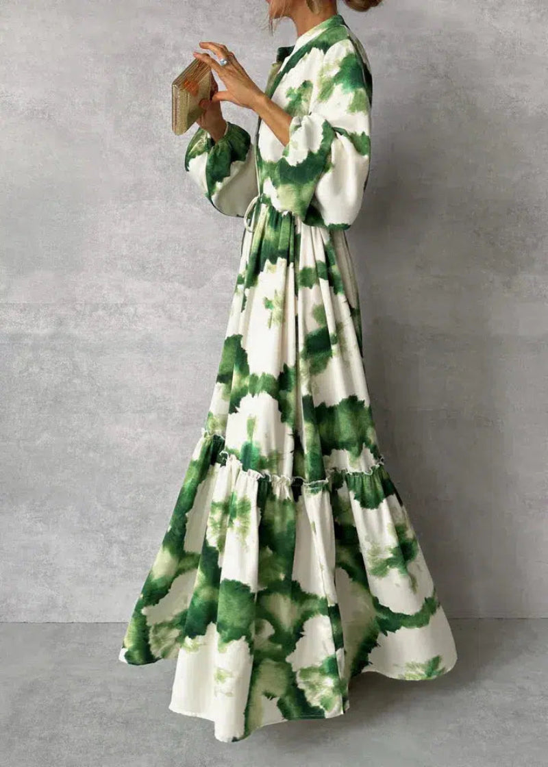 Women's V-neck Maxi Dress