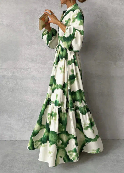 Women's V-neck Maxi Dress
