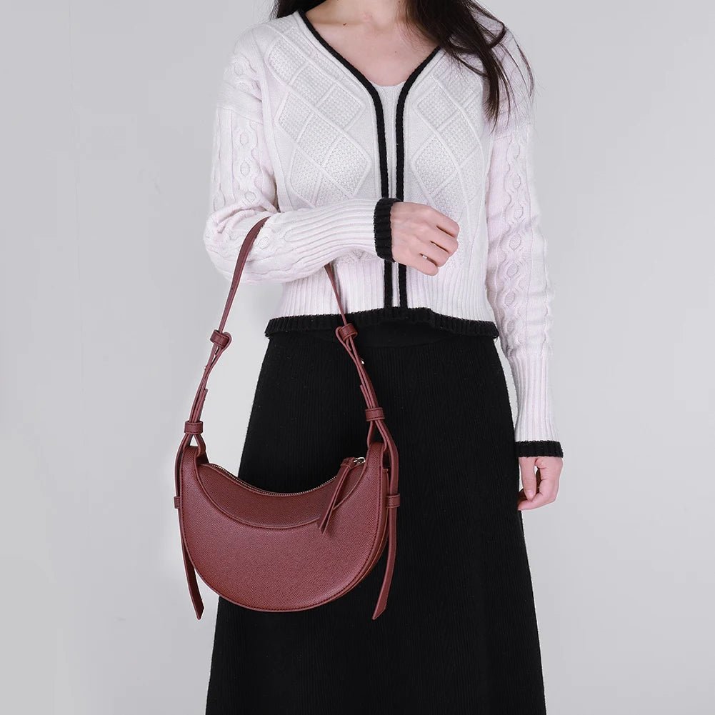 Women’s Mini Handbag with Quilted Design 0