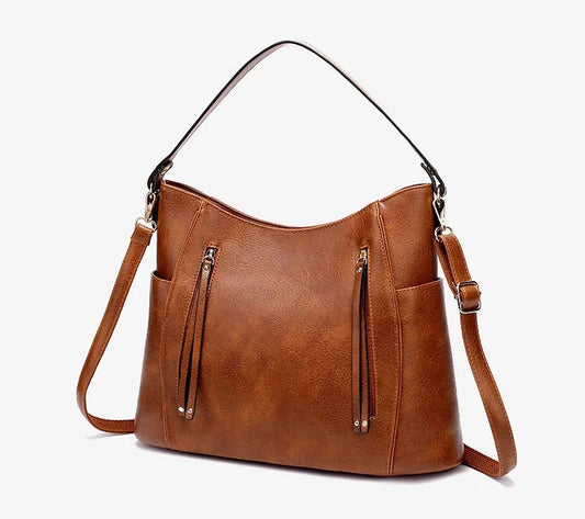 Women’s Multi-Compartment Shoulder Bag for Everyday Use 0