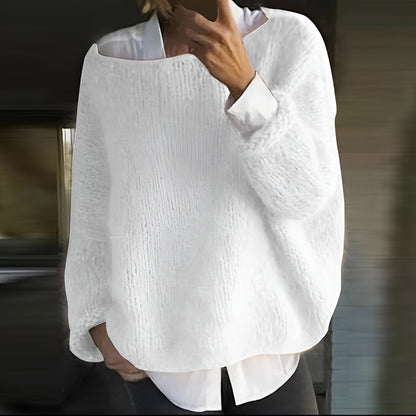 Women's Oversize Knit Soft Cozy Sweater 15