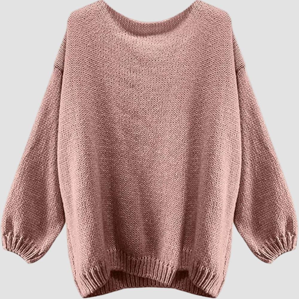 Women's Oversize Knit Soft Cozy Sweater 2