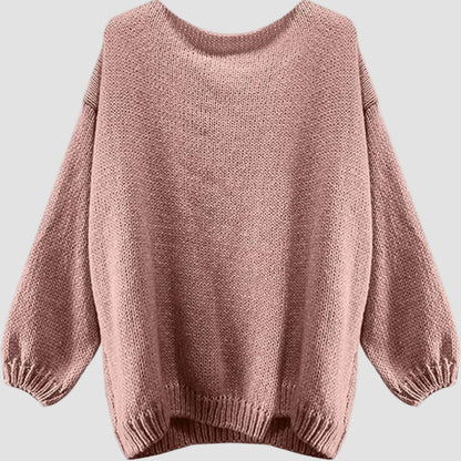 Women's Oversize Knit Soft Cozy Sweater 2