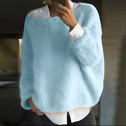 Women's Oversize Knit Soft Cozy Sweater 7