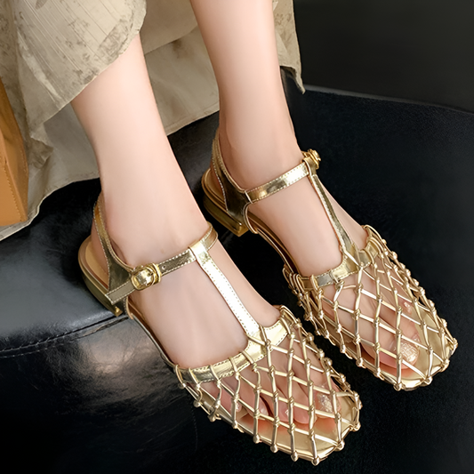 Women's Sandals Hollow Out Ankle-Strap | Cage Sandals 1