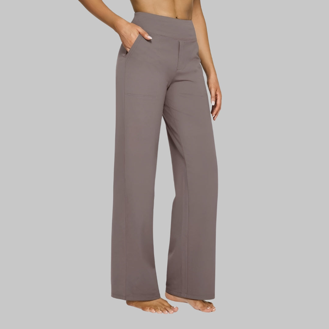 Women's Stretchy Pants Comfort Fit Casual Trousers 1