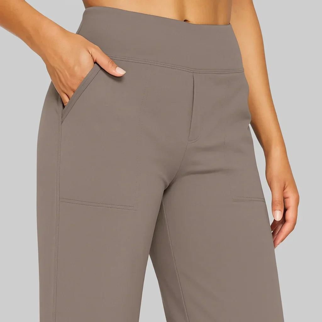 Women's Stretchy Pants Comfort Fit Casual Trousers 2