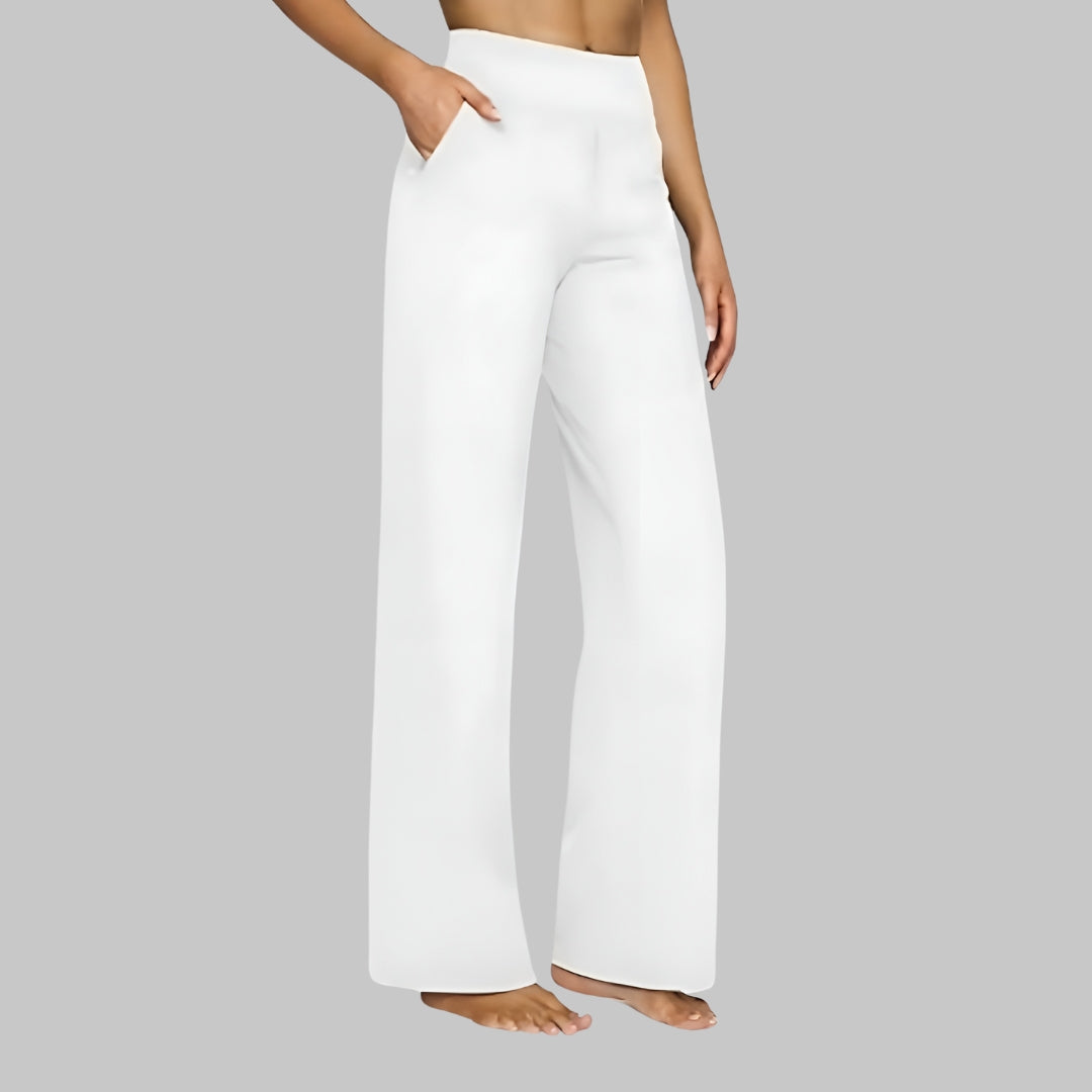 Women's Stretchy Pants Comfort Fit Casual Trousers 6