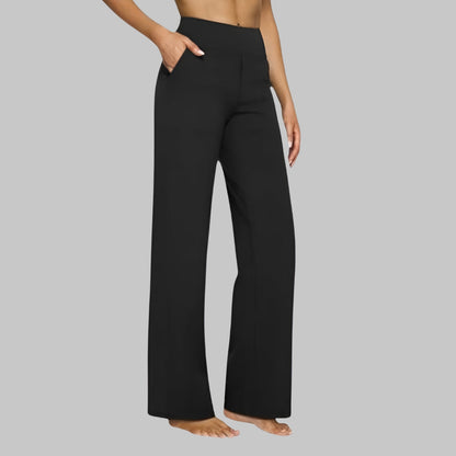 Women's Stretchy Pants Comfort Fit Casual Trousers 7