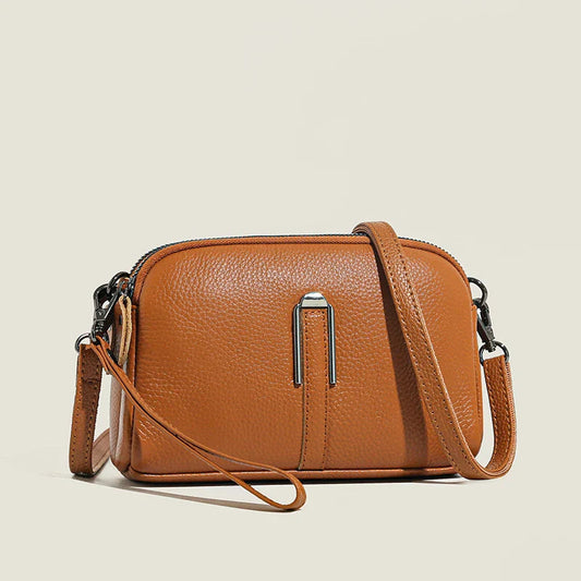 Women’s Structured Crossbody Bag with Detachable Strap 0