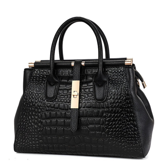 Women’s Structured Handbag with Magnetic Closure 0