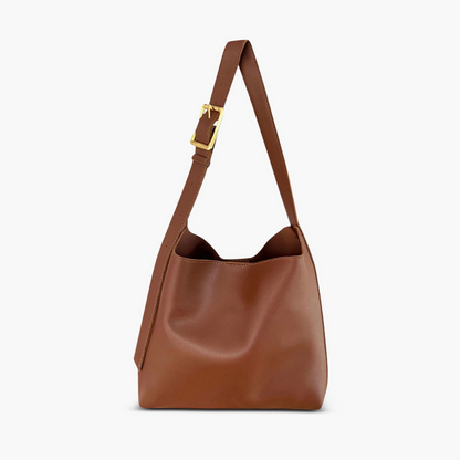 Women’s Structured Shoulder Bag with Multiple Compartments 1