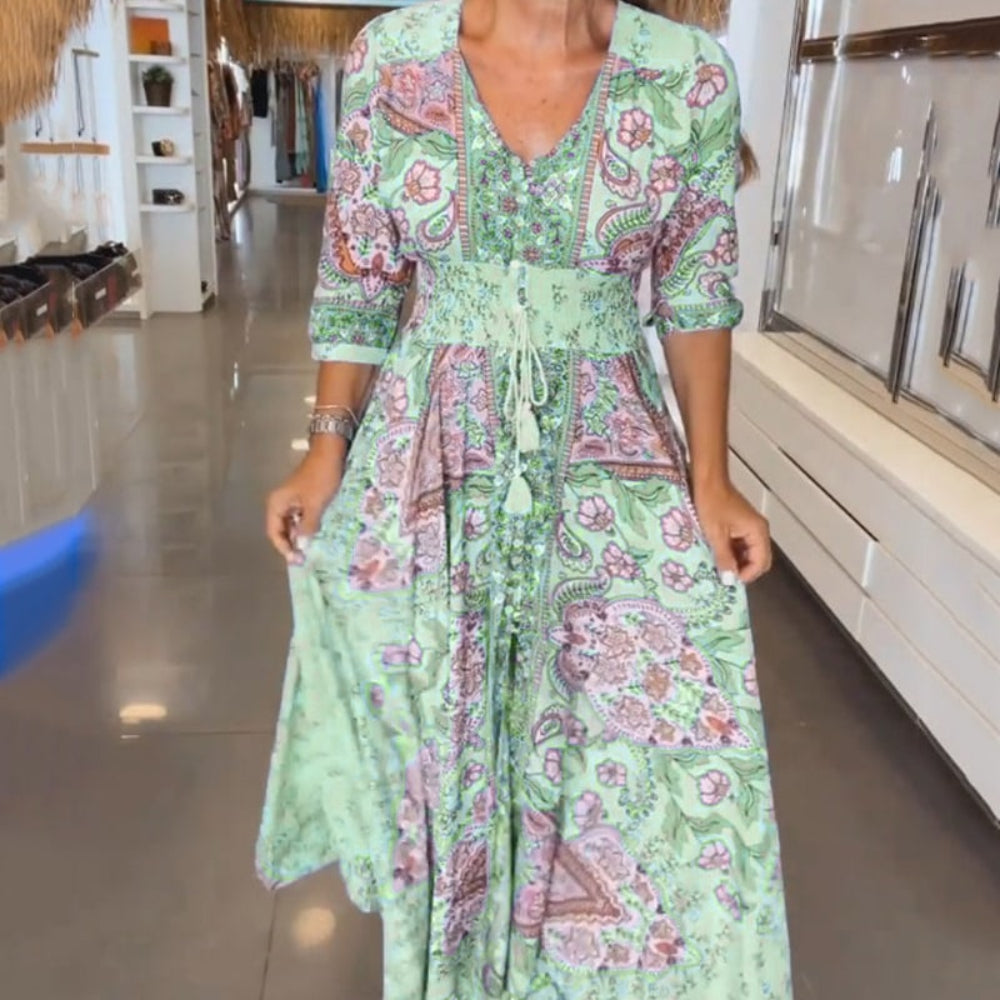 Women's Summer Dress Maxi A-Line | Casual Vacation Dress 6