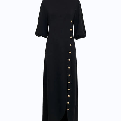 Women's Summer Dress Maxi | Evening Wear Mock Neck 2