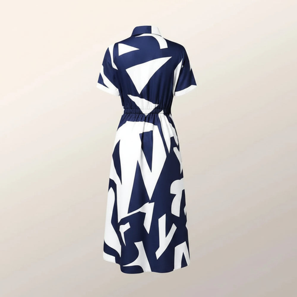 Women's Summer Dress Maxi Floral | Pleated Dress 3