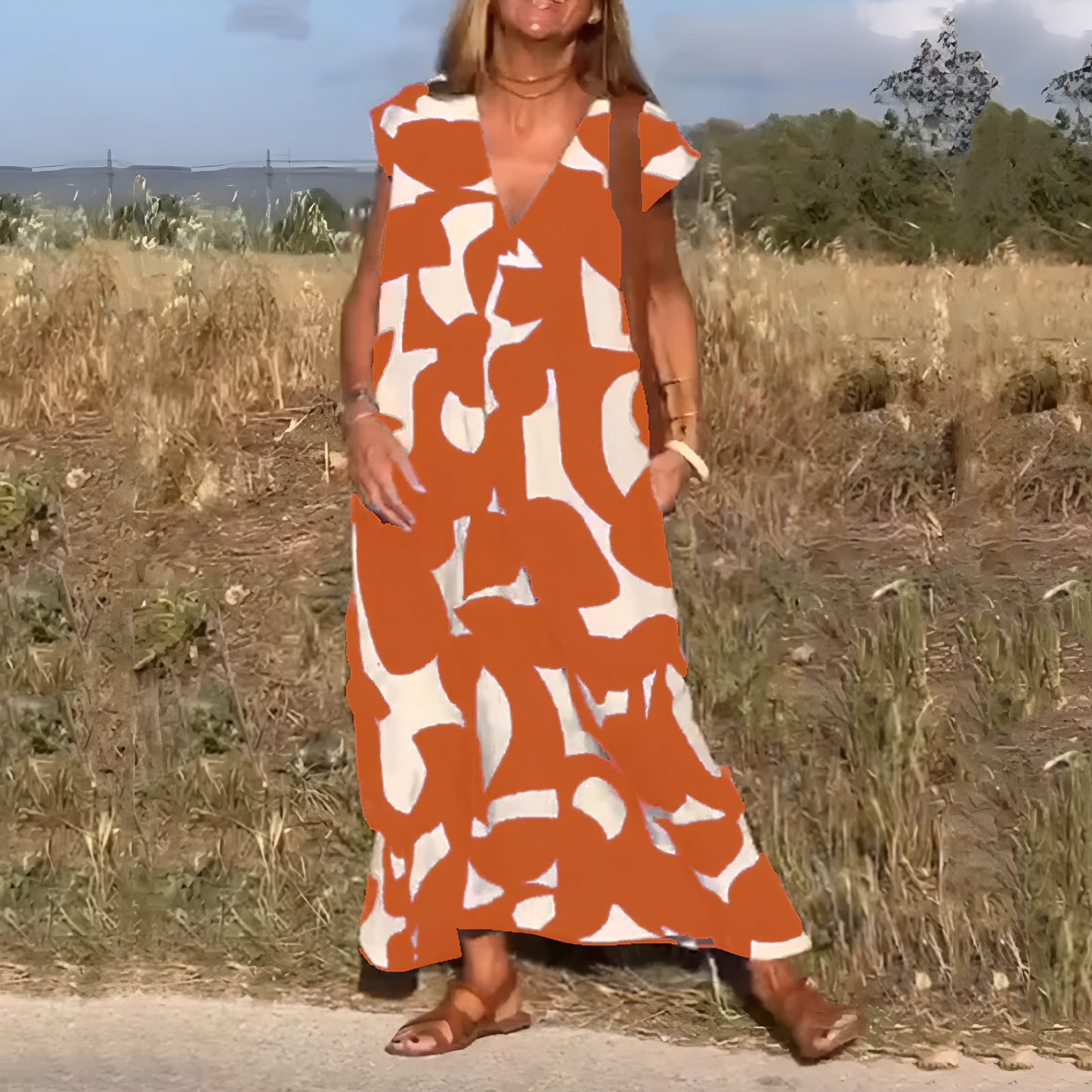 Women's Summer Dress Maxi Sleeveless | Casual Dress 9