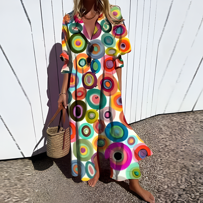 Women's Summer Dress Midi Casual Boho | Floral Dress 7
