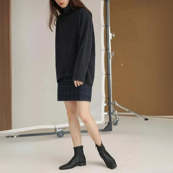 Women's Soft and Stylish Cashmere Turtleneck Jumper | Ideal for Winter