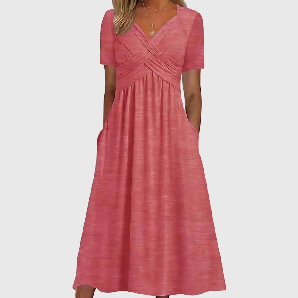 Women's Summer Dress Midi Sleeveless | Casual Dress
