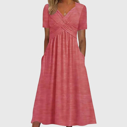 Women's Summer Dress Midi Sleeveless | Casual Dress