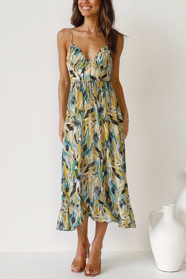 Women's Summer Elegant Midi Dress | Perfect for Casual Days