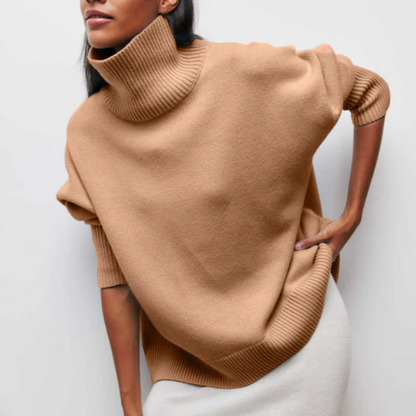 Carmen - Oversized Cashmere Turtleneck Jumper | Ideal for Winter