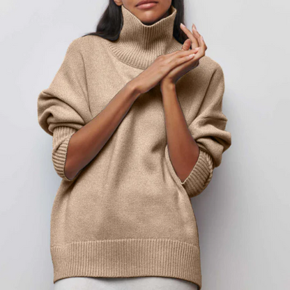 Carmen - Oversized Cashmere Turtleneck Jumper | Ideal for Winter