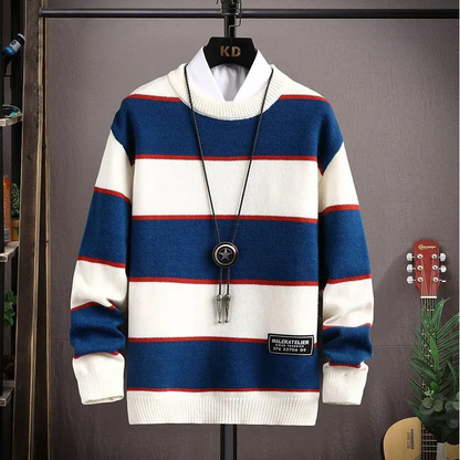 Men's Knitted Cashmere Jumper with Soft Touch | Ideal for Winter