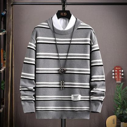 Men's Knitted Cashmere Jumper with Soft Touch | Ideal for Winter