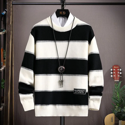Men's Knitted Cashmere Jumper with Soft Touch | Ideal for Winter