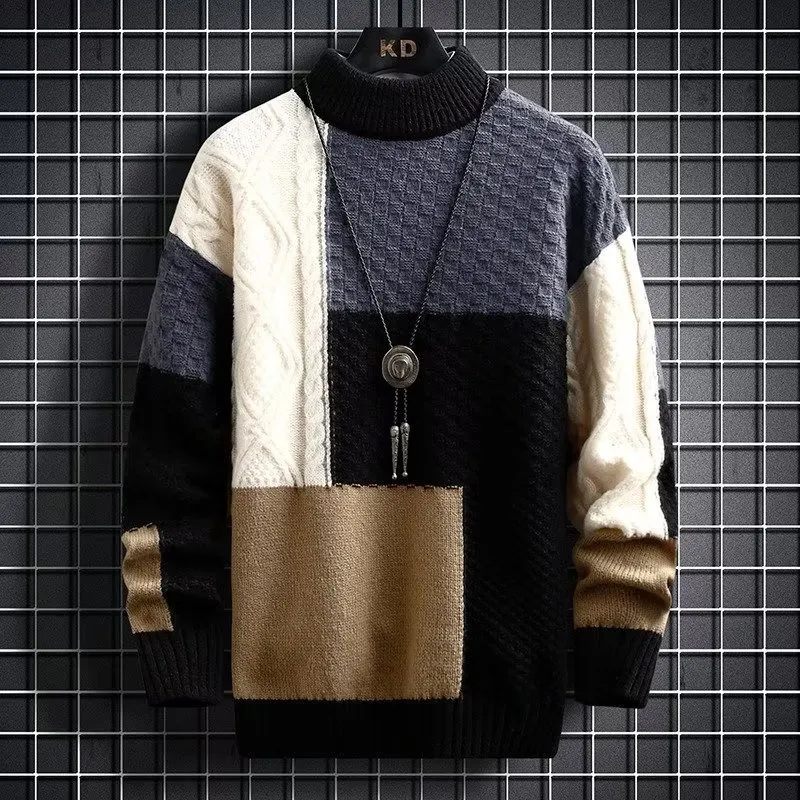 Men's Knitted Cashmere Jumper with Soft Touch | Ideal for Winter