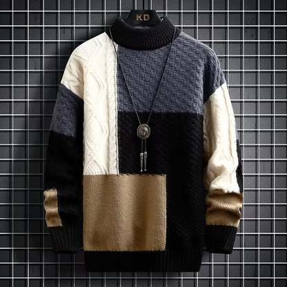Men's Knitted Cashmere Jumper with Soft Touch | Ideal for Winter