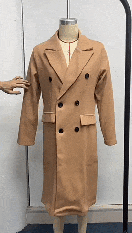 Camilla - Ingrid Long Coat Elegant Modern Style - Ideal for Autumn