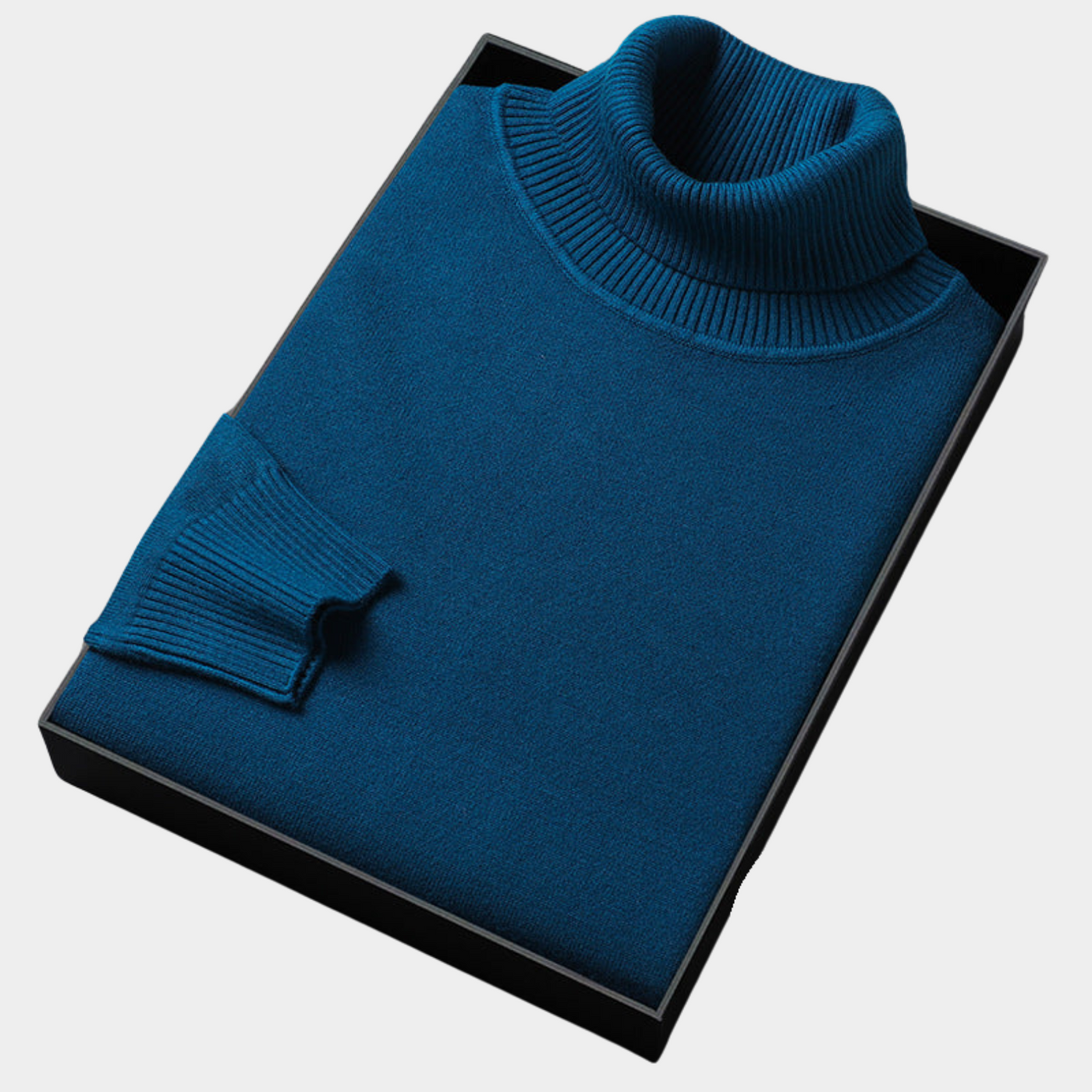 Classic Knitted Turtleneck Sweater for Men