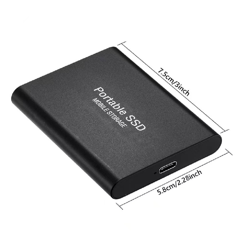 External SSD Drive – Portable Storage with USB 3.1 Connectivity