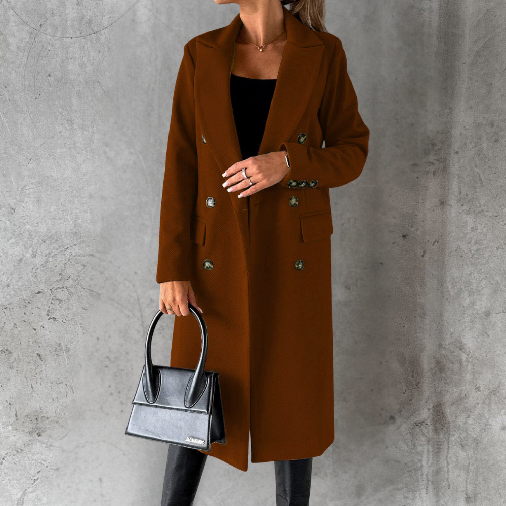 Betsy - Long Down Jacket - Elegant - Timeless Style - Formal Occasions