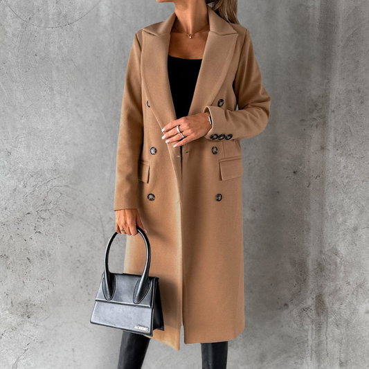 Betsy - Long Down Jacket - Elegant - Timeless Style - Formal Occasions