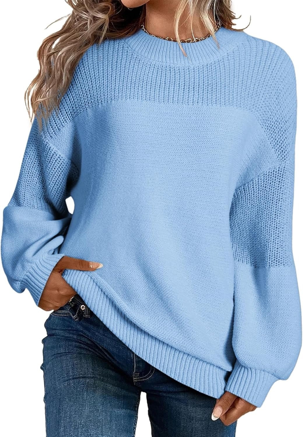 Casual Pure Color Hollowed Out Pullover Sweater with Thread Details for Women | Perfect for Casual Days