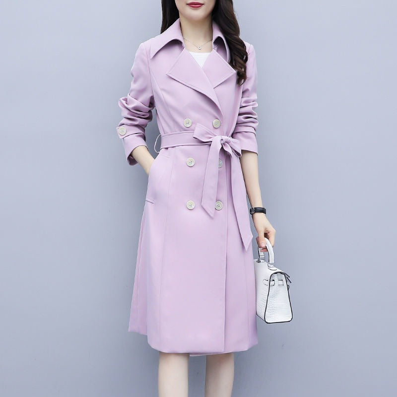 Annabelle - Women's Chic Double Breasted Trenchcoat