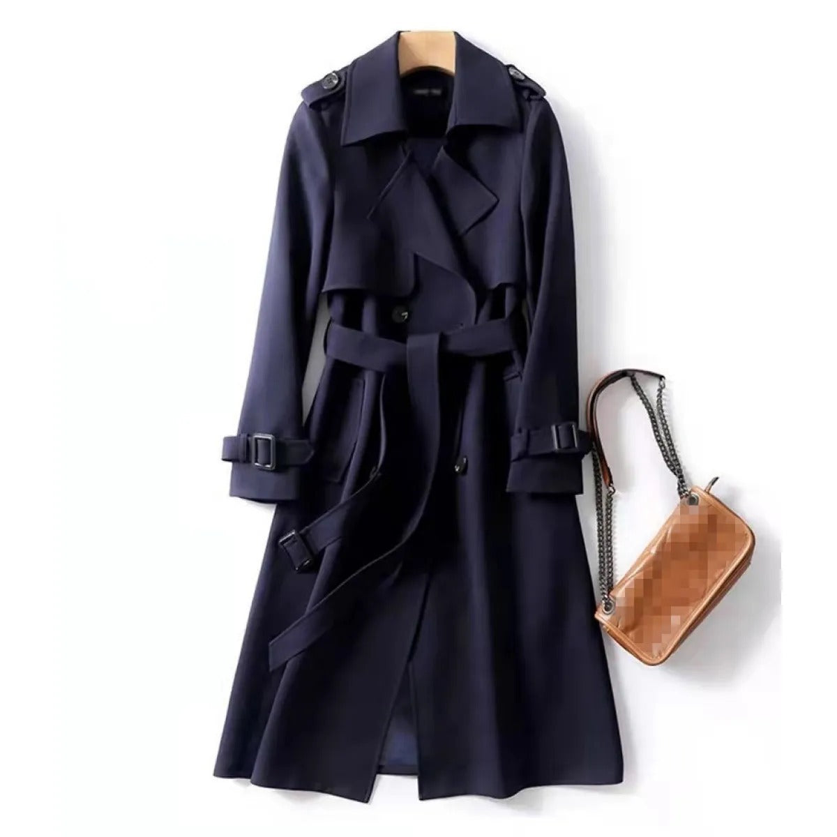 Women's Double Button Trench Coat