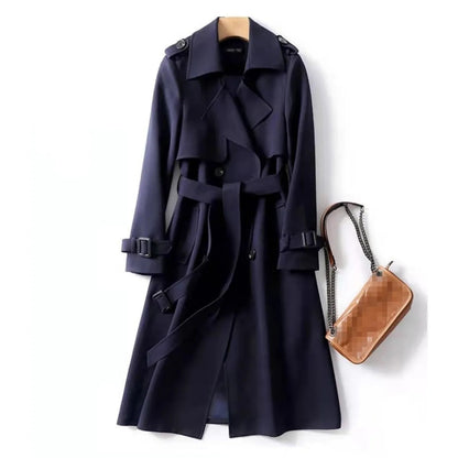 Women's Double Button Trench Coat