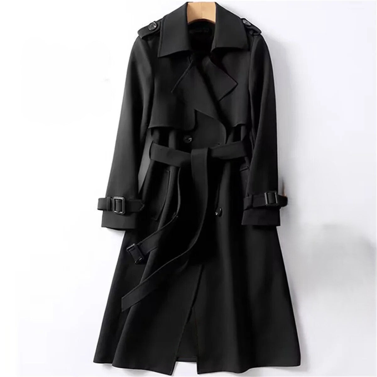 Women's Double Button Trench Coat