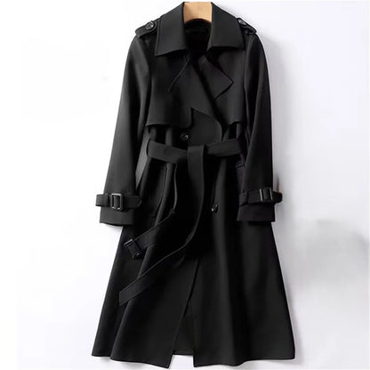 Women's Double Button Trench Coat
