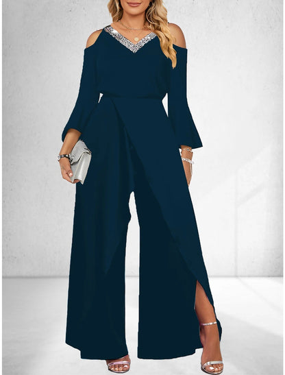 Women's Long Sleeve Co-Ord Jumpsuit