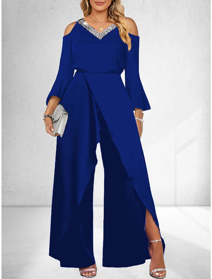 Women's Long Sleeve Co-Ord Jumpsuit