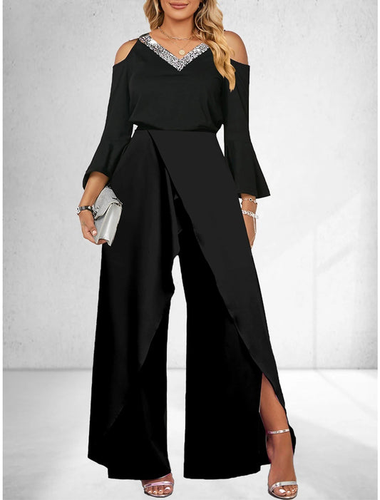 Women's Long Sleeve Co-Ord Jumpsuit