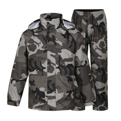 Comfortable Outdoor Breathable Rainjacket With Pants For Men | Perfect for Outdoor Activities
