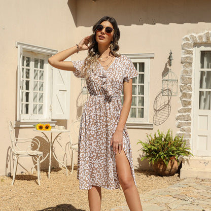 Lorelei - Women's Bohemian Dress with V-Neck