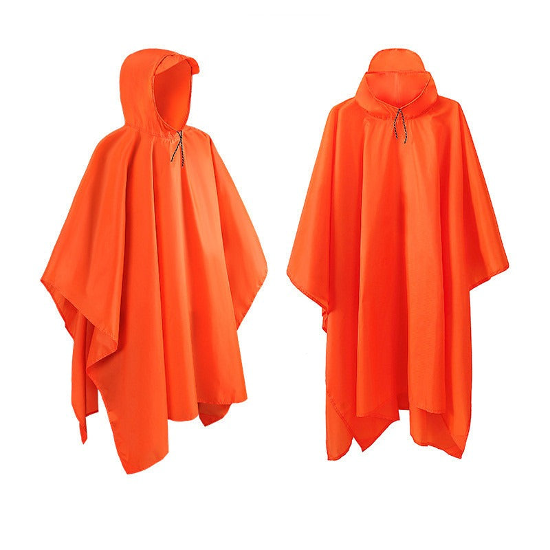 Waterproof Solid Color Lightweight Rainjacket Poncho For Unisex | Perfect for Outdoor Activities