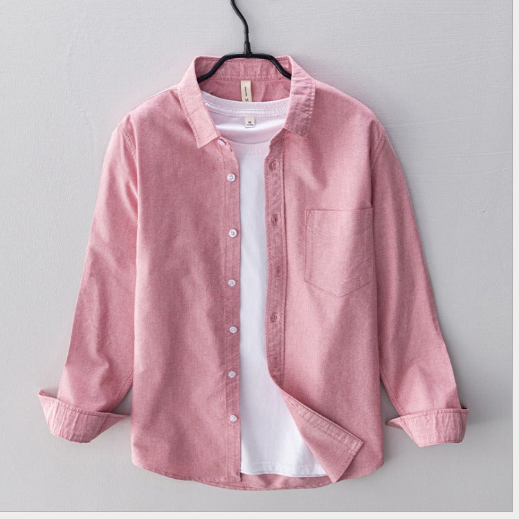 Casual Long Sleeve Denim Shirt | Perfect for Everyday Wear